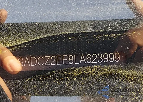 2020 Jaguar F-Pace Svr P550 Awd Automatic from USA, damaged, VIN SADCZ2EE8LA623999